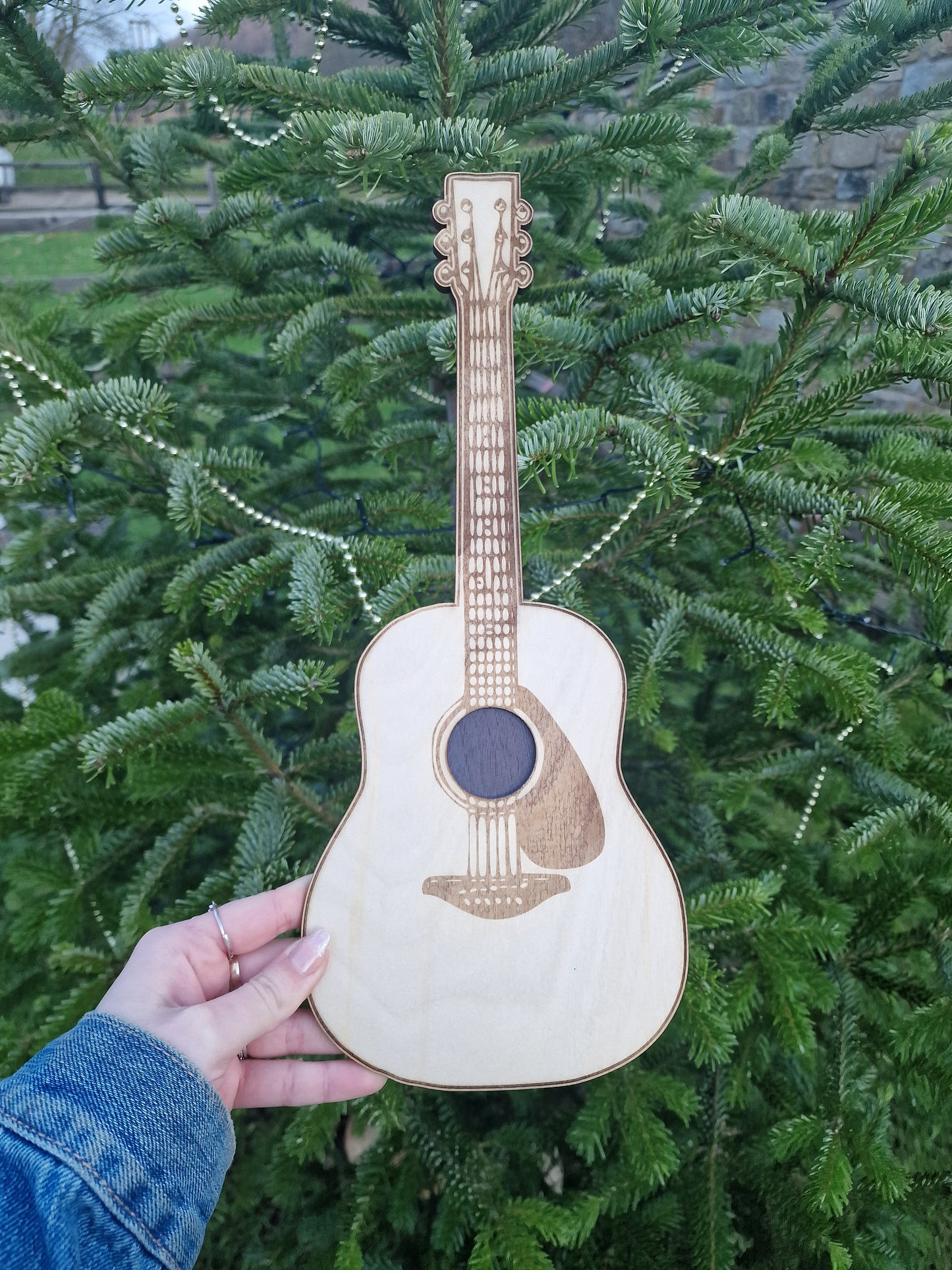 Laser Cut Guitar and Stand