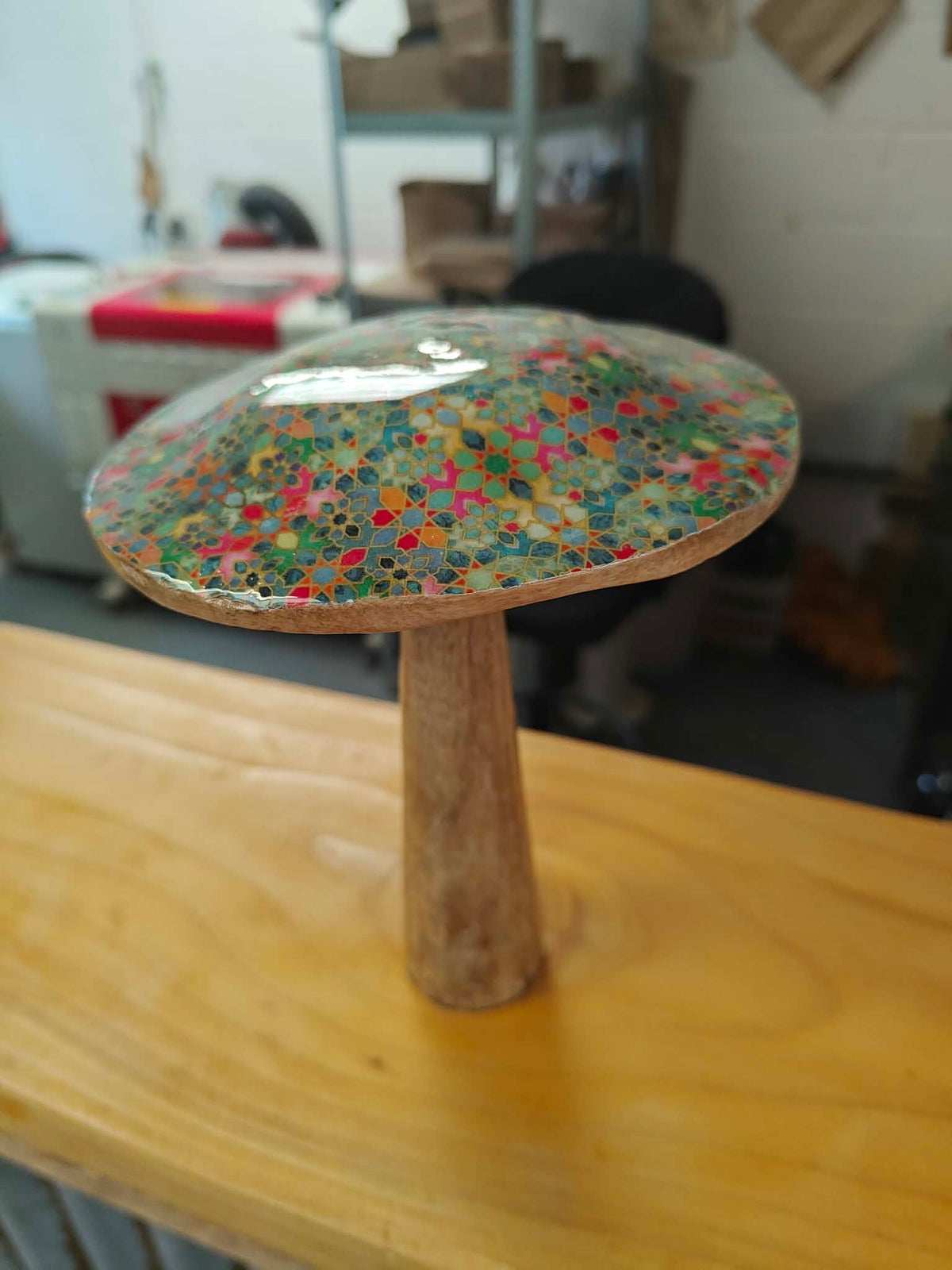 Woodland Mosaic Mushrooms