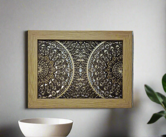 Multi Layered Mandala Wall Art
