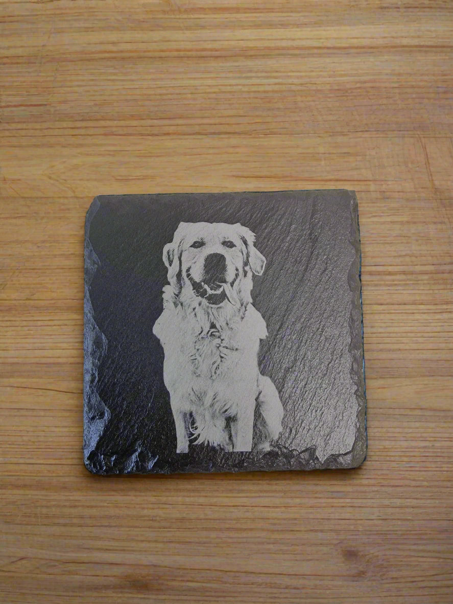 Personalised Engraved Slate Coasters