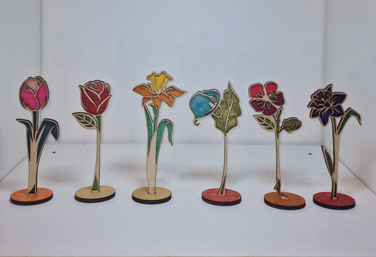 Free-Standing Flower Multi-Layered