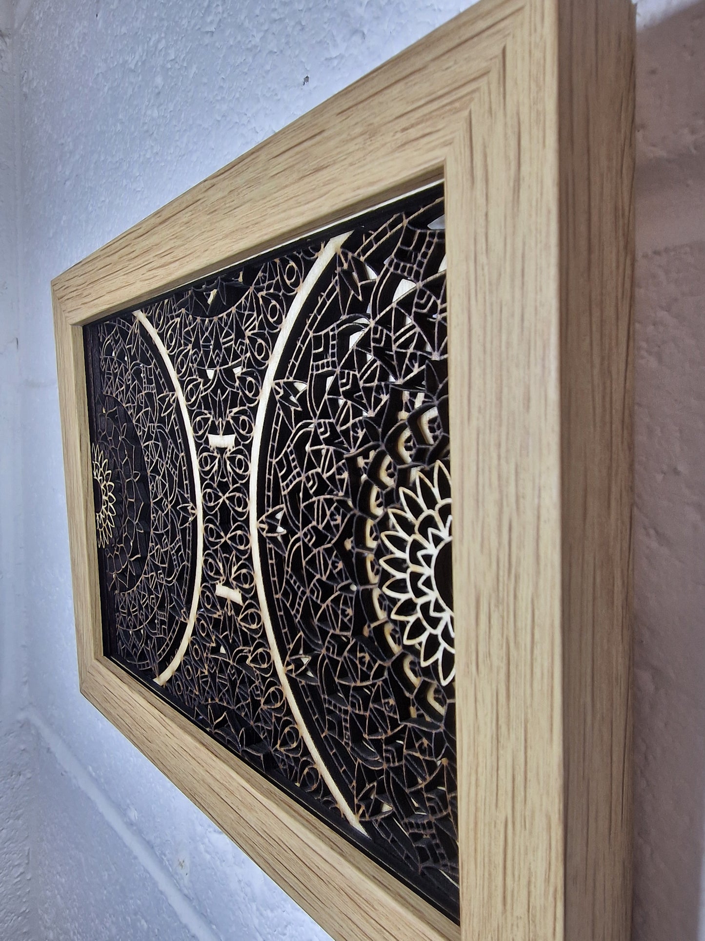 Multi Layered Mandala Wall Art