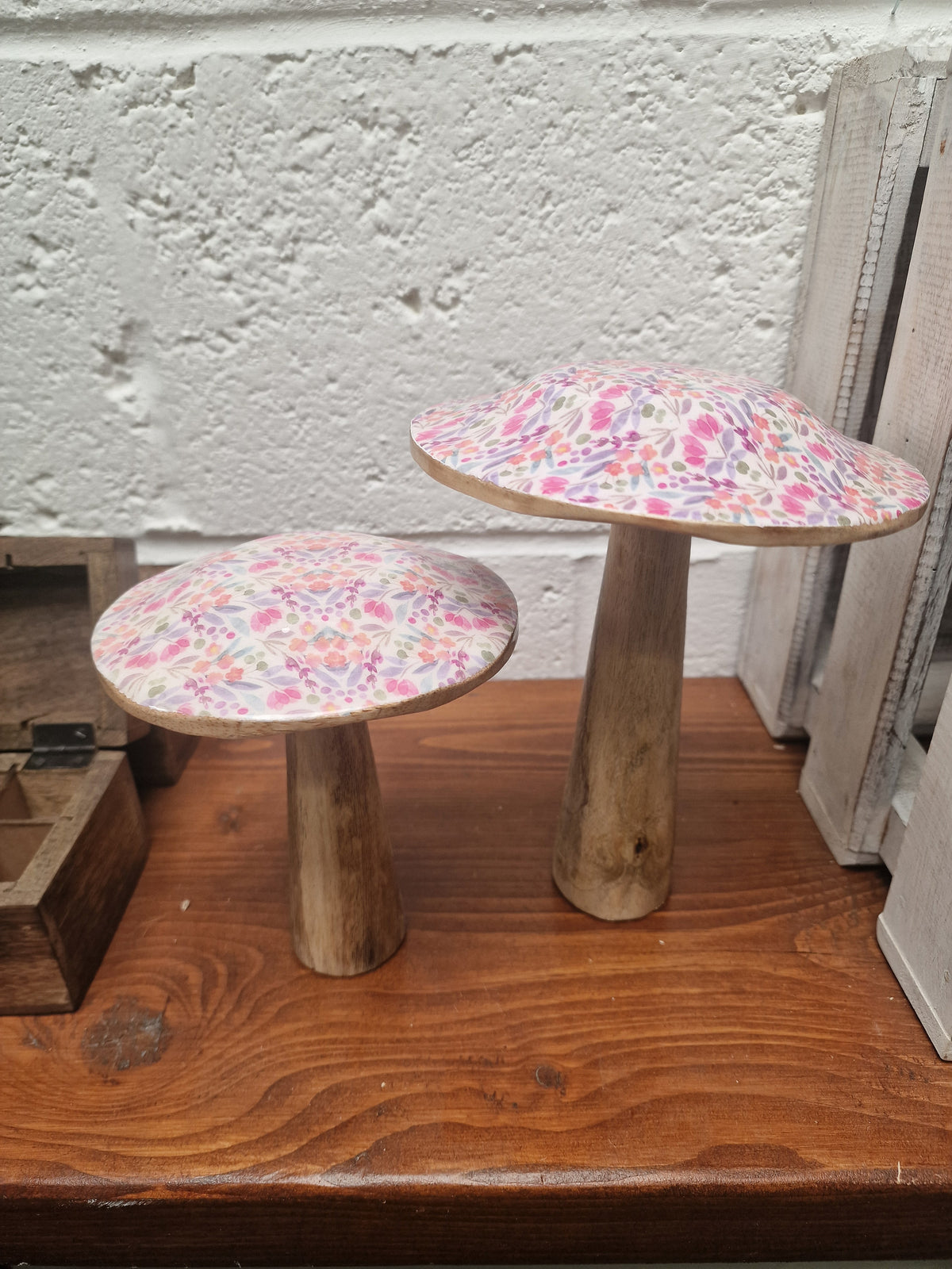 Woodland Mosaic Mushrooms