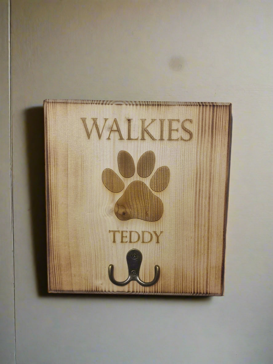 Personalised Dog Lead Hooks